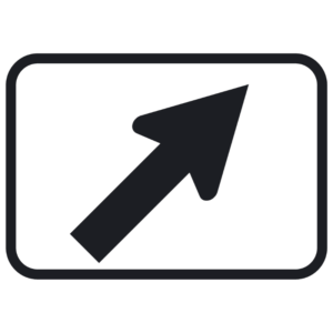 Diagonal Turn Arrow (M6-2)