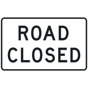 Road Closed (R11-2)