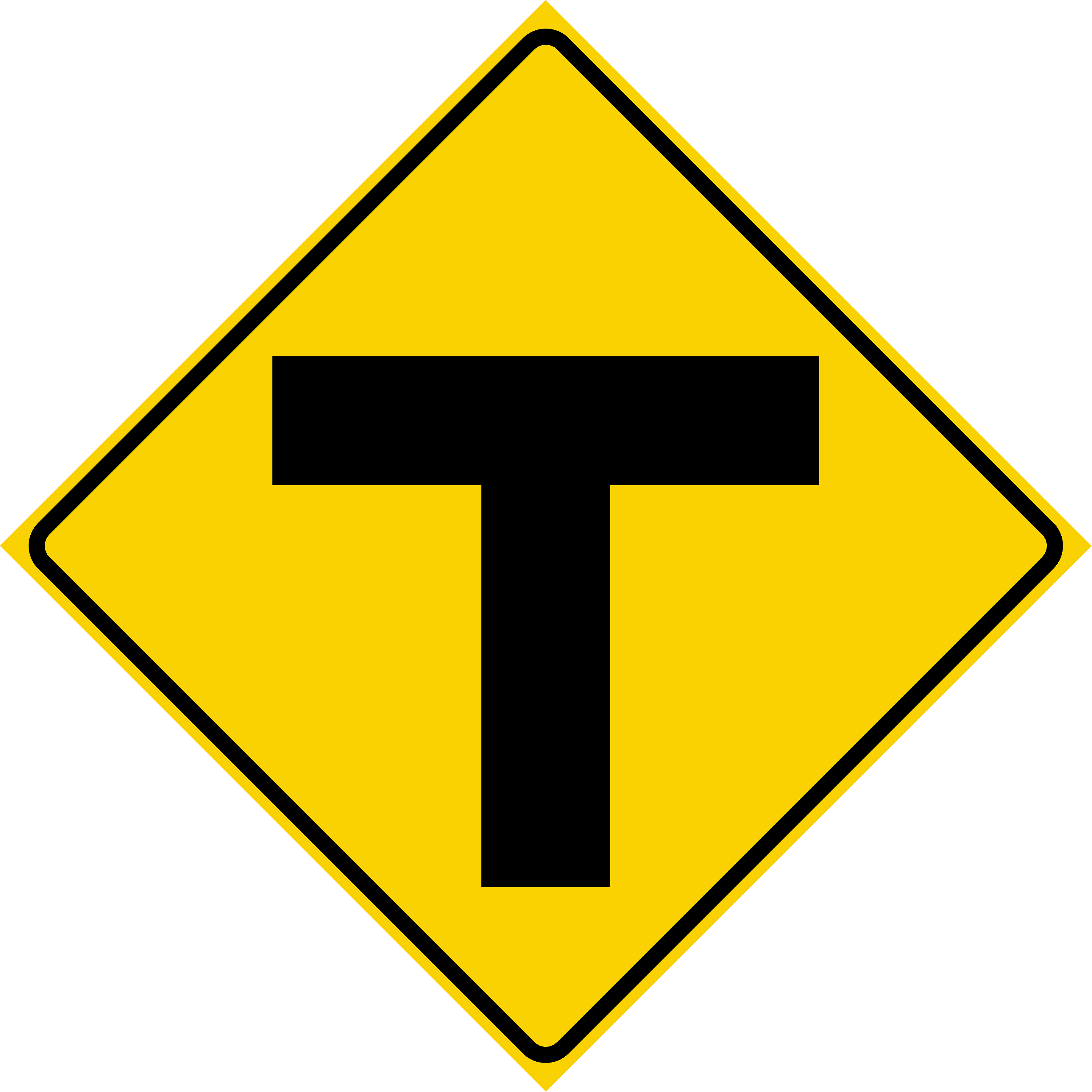 T Intersection (W2-4)