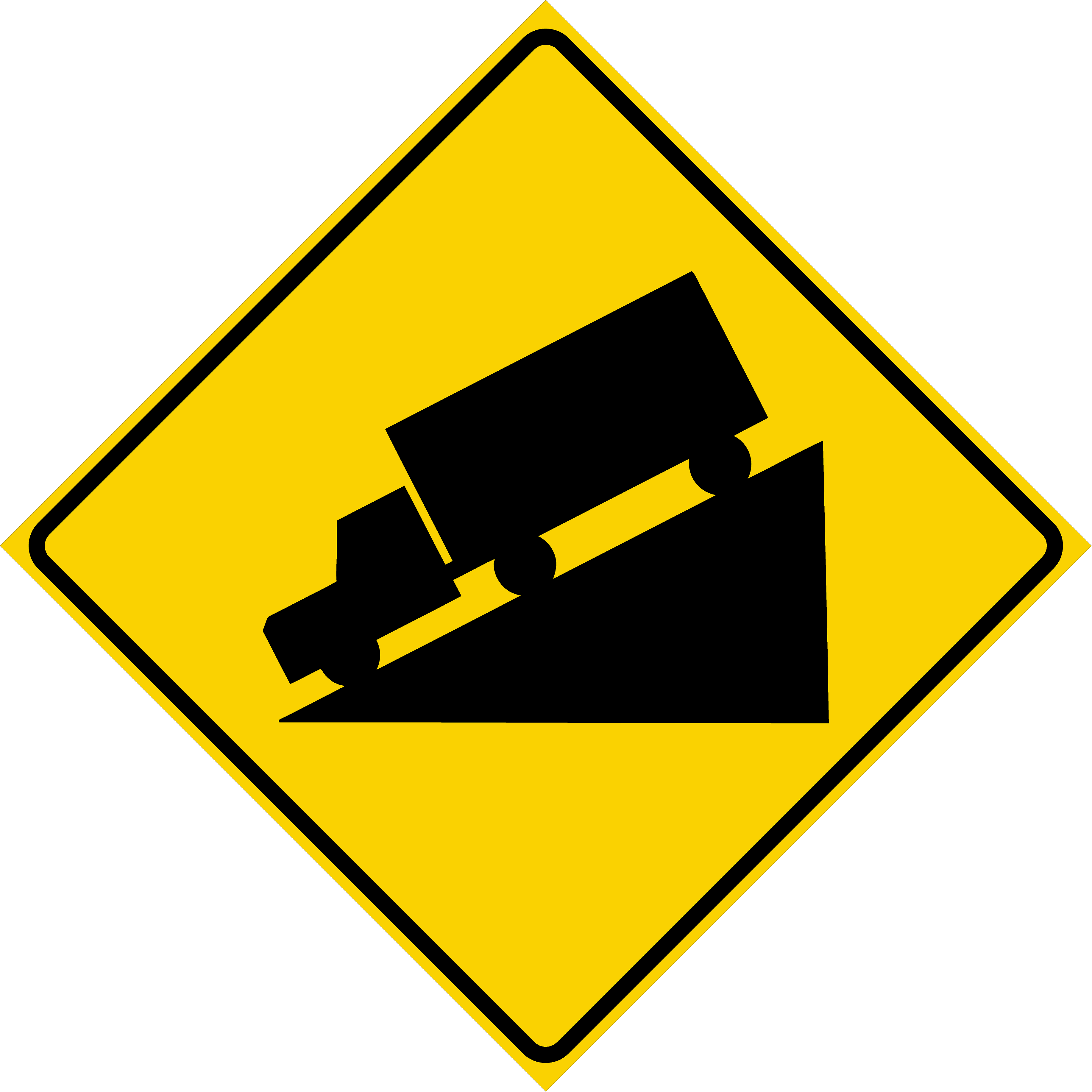 Hill Symbol (W7-1)